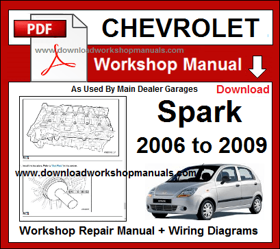 Chevrolet Spark pdf Workshop Service Repair Manual Download